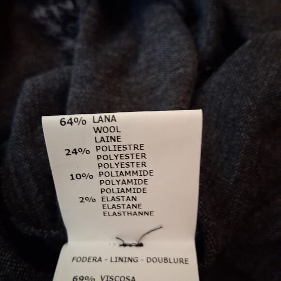 PINKO Black & Gray Houndstooth Wool Blend Sleeveless Mini Dress preppy Sz 4 NWT - Picture 10 of 13